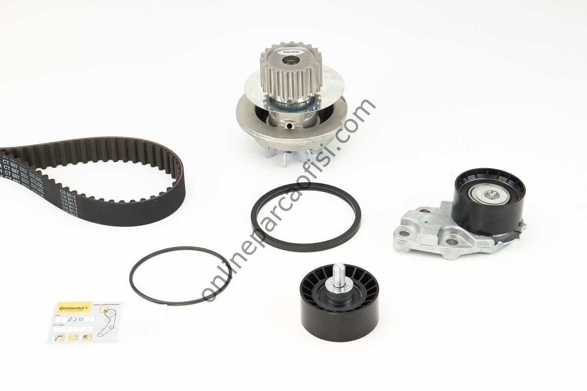 CONTITECH CT 887WP1 | OPEL AVEO KALOS LACETTI CRUZE TRIGER SETI+DEVIRDAIM