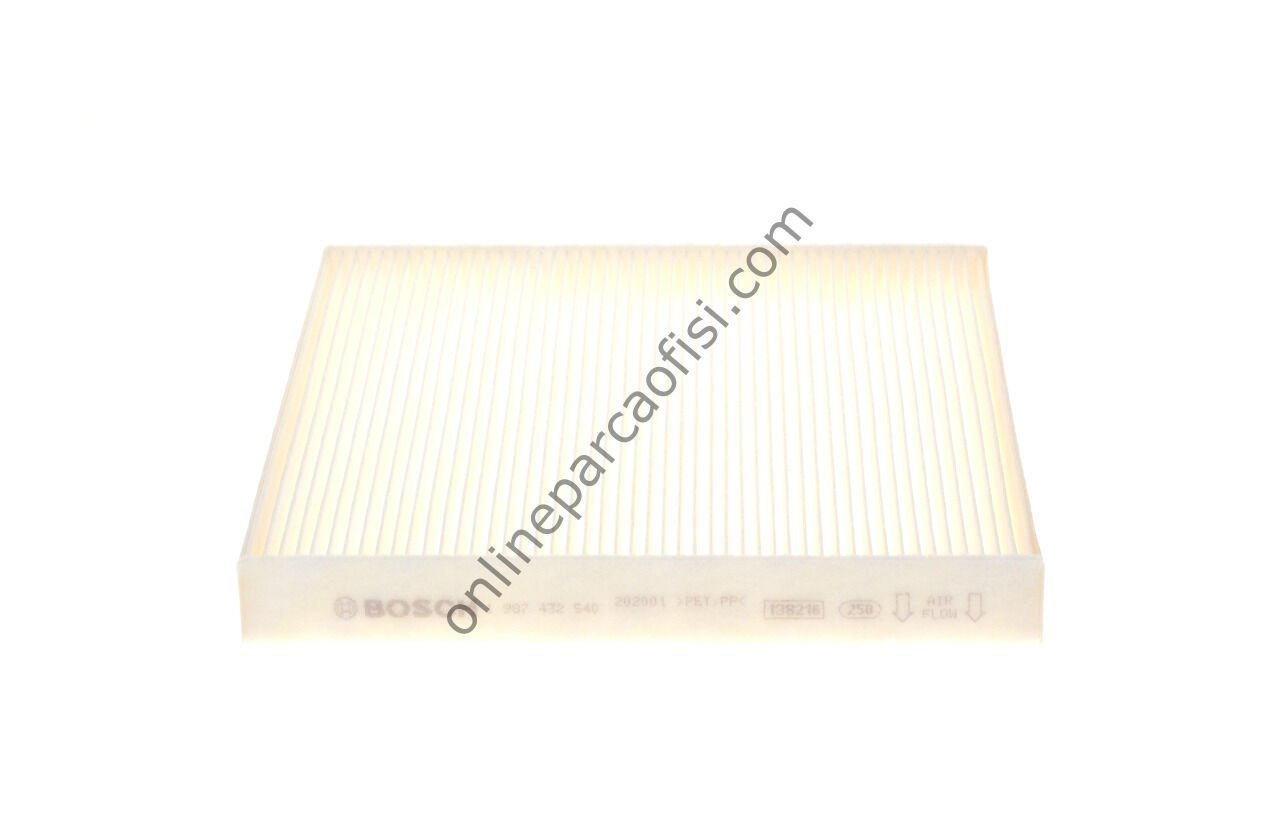 BOSCH BCH 1987432540 | VW GOLF7-A3-LEON-OCTAVIA-PASSAT POLEN FILTRESI