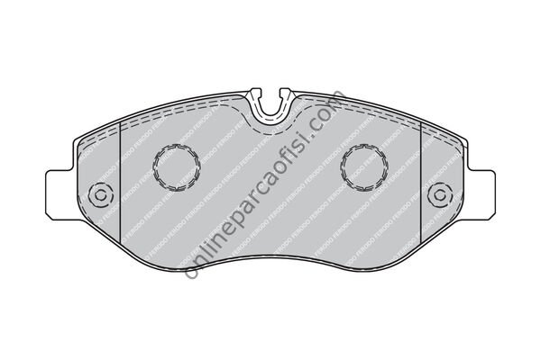 FERODO FVR1778W | MERCEDES W906-907-910-639-447 FREN BALATASI ÖN