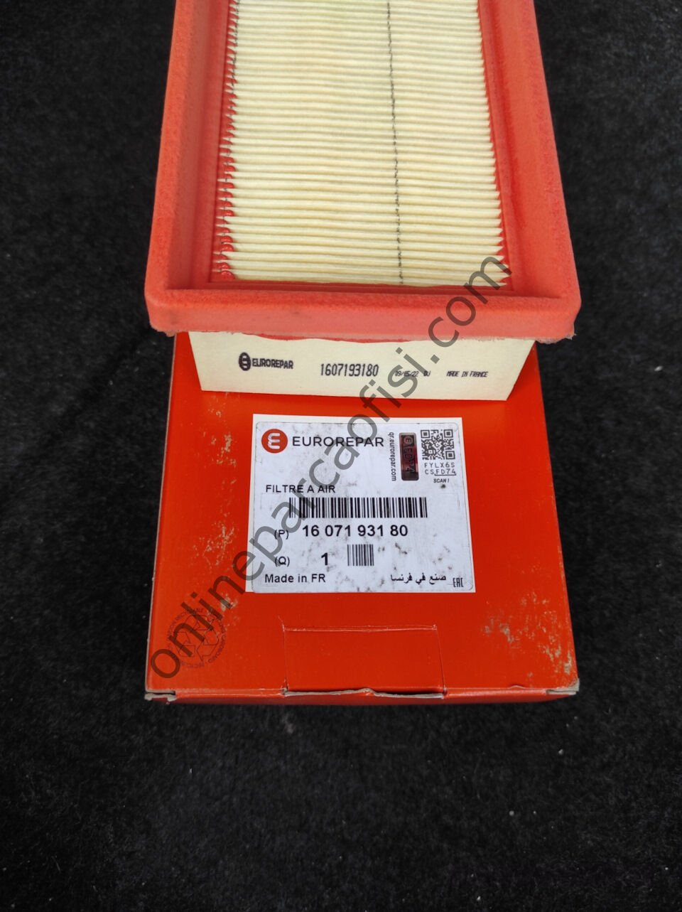 EUROREPAR 1607193180 | PSA 206/206+/307/C4 HAVA FILTRESI