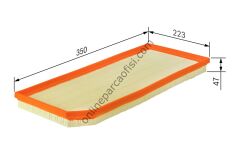 BOSCH F026400181 | VOLVO S60 II S80 V60 V70 III XC60 XC70 HAVA FILTRESI