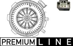 BEHR AB 89 000P | MERCEDES MB SPRINTER +AC KALORIFER MOTORU