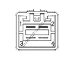 BEHR ABR 104 000P | FORD TRANSIT V-362 V-363 COURIER FOCUS III KUGA II B-MAX C-MAX KALORIFER REZISTANSI