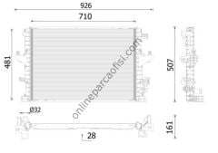 BEHR CR 2746 000P | VW T5,5-T6 SU RADYATÖRÜ