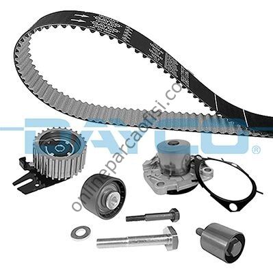 DAYCO KTBWP12370 | FIAT EGEA - DOBLO IV -500X TRIGER SETI+DEVIRDAIM