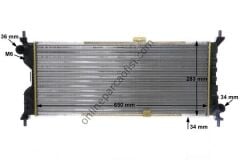 BEHR CR 286 000S | OPEL COMBO B SU RADYATÖRÜ