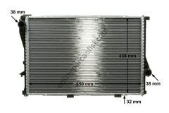 BEHR CR 295 000P | BMW E38-E39 SU RADYATÖRÜ