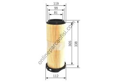 BOSCH F026400214 | MERCEDES W204 HAVA FILTRESI