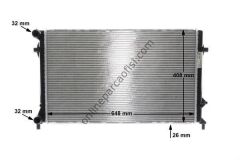 BEHR CR 30 000S | VW GOLF5-GOLF6-JETTA-PASSAT-A3 SU RADYATÖRÜ