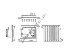 BEHR ABR 36 000P | MERCEDES W203-209-163-220-221 KLIMA SALTERI