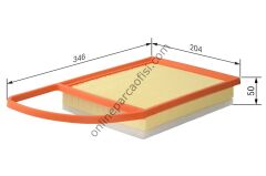 BOSCH F026400220 | PSA 206+/207/208/301/308/3008/PARTNERTEPEE/508 HAVA FILTRESI