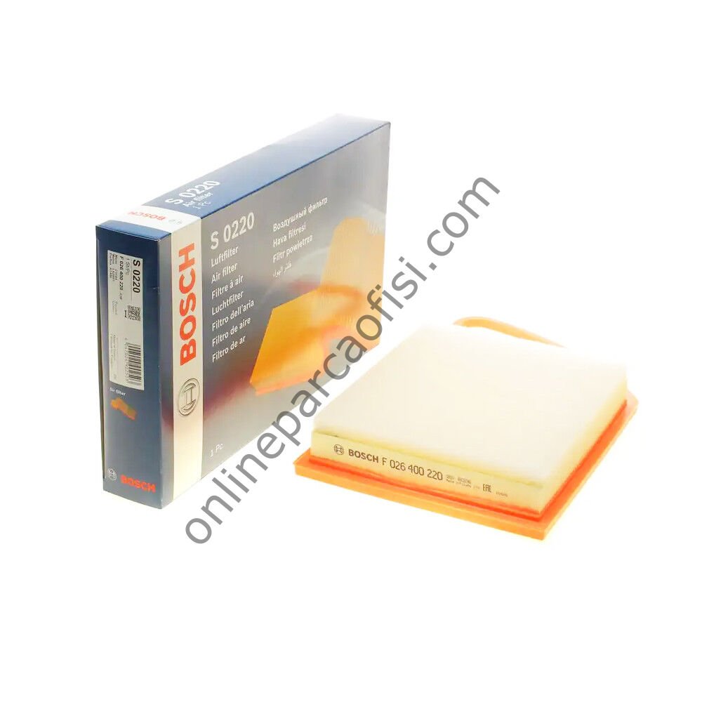 BOSCH F026400220 | PSA 206+/207/208/301/308/3008/PARTNERTEPEE/508 HAVA FILTRESI