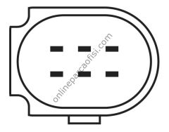 BOSCH 0258017180 | VW GOLF5 OKSIJEN SENSÖRÜ