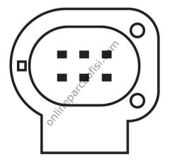 BOSCH BCH 0258017187 | BMW F06-F07-F10-F11-F12-F13-F01-F02-X5 E70-X6 E71 MINI R55-R56-R57-R58-R59-R60-R61 OKSIJEN SENSÖRÜ