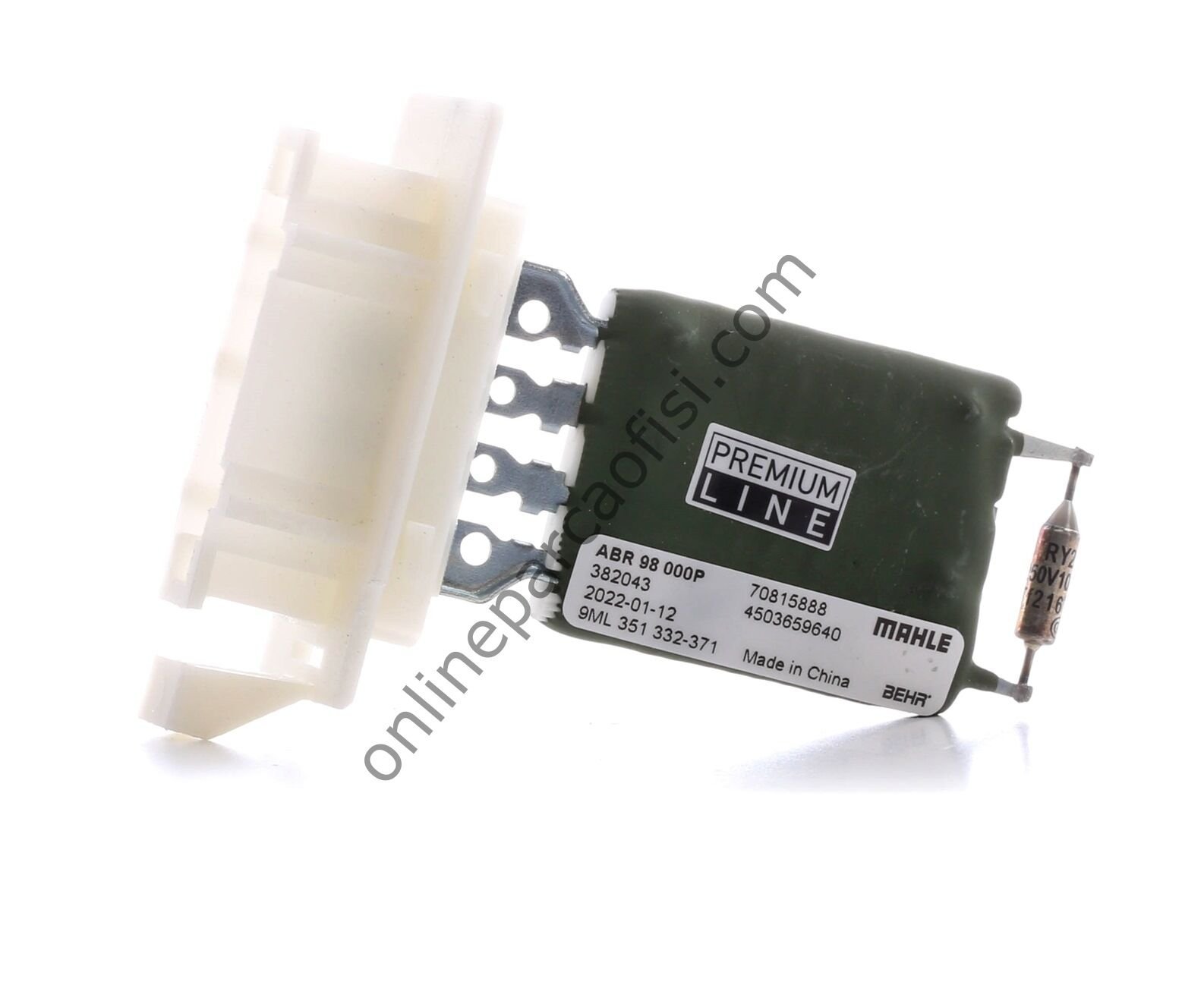 BEHR ABR 98 000P | VW GOLF5-GOLF6-JETTA-PASSAT-CADDY-A3-Q3-LEON KALORIFER REZISTANSI