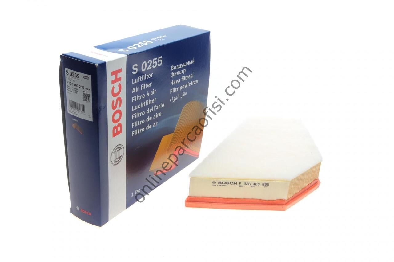 BOSCH F026400255 | VOLVO C30 C70 II S40 V40 HAVA FILTRESI
