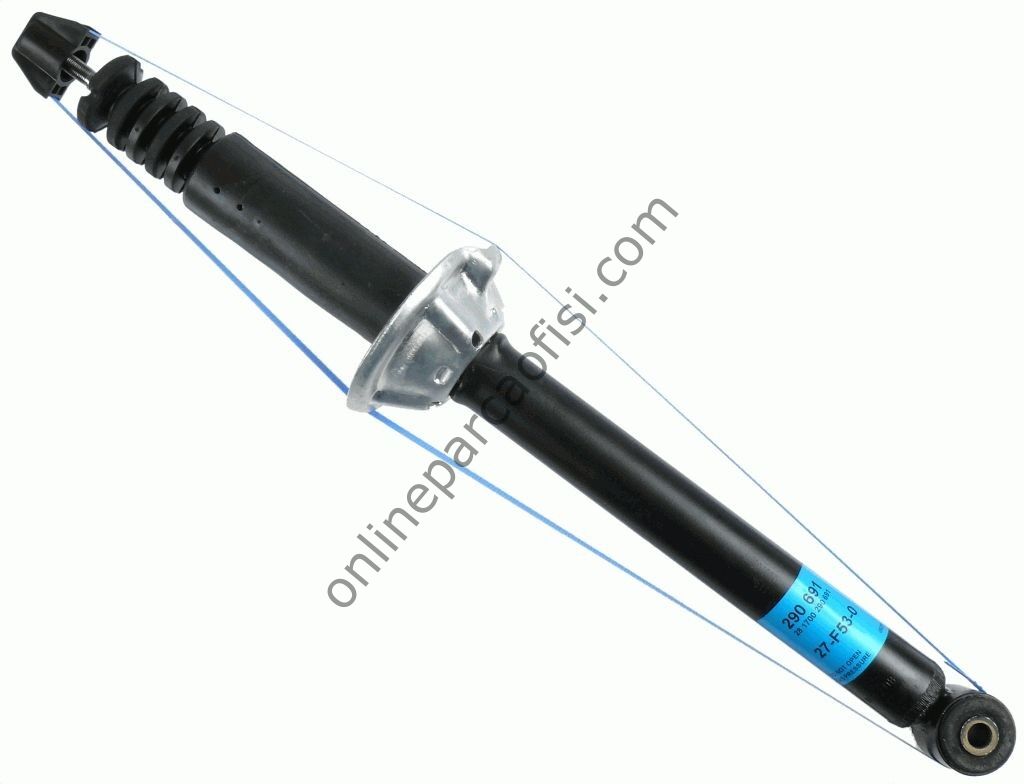 SACHS 290 691 | FORD FIESTA AMORTISÖR ARKA