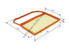 BOSCH F026400285 | VW POLO-IBIZA-FABIA HAVA FILTRESI