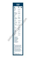 BOSCH 3397001727 | FORD FOCUS SILECEK SÜPÜRGESI ÖN TAKIM