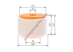 BOSCH F026400289 | VW A6 HAVA FILTRESI