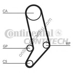 CONTITECH CT 939K4 | VW T4 TRIGER SETI