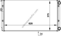 BEHR CR 373 000S | VW GOLF3 SU RADYATÖRÜ