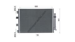 BEHR AC 1137 000S | FORD FOCUS/KUGA/C-MAX/CONNECT KLIMA RADYATÖRÜ