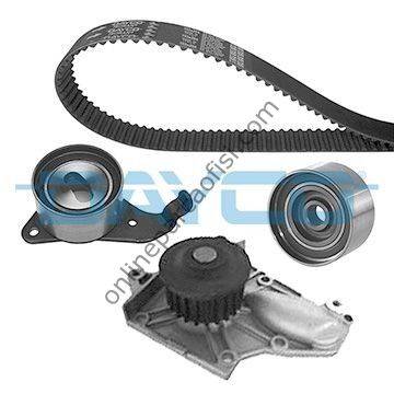 DAYCO KTBWP3710 | JAPON CORONA (T19) : CARINA E 2.0 93-97 AVENSIS (T22) 97-00 RAV4 (A1) 95-00 TRIGER SETI+DEVIRDAIM