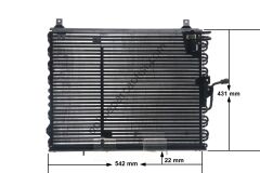 BEHR AC 150 000S | MERCEDES W124 KLIMA RADYATÖRÜ