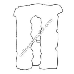 ELRING 724.470 | BMW E81-E82-E87-E88-E90-E91-E92-E93-E60-E61 ÜST KAPAK CONTASI