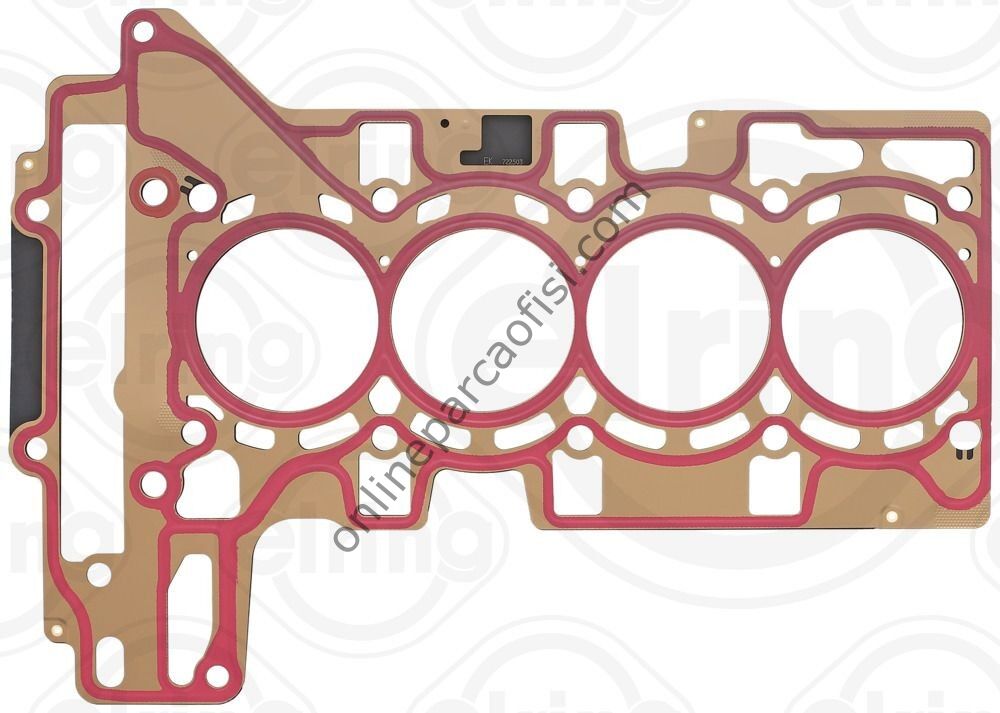 ELRING 722.503 | BMW F20-F21-F22-F23-F30-F31-F34-F35-F32-F33-F36-F07-F10-F11-F18-X1 E84-X3 F25-X4 F26-X5 F15-X6 E71-X6 F16-Z4 E89 SILINDIR KAPAK CONTASI