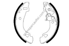 BOSCH 0986487331 | FIAT UNO 70 FREN BALATASI ARKA