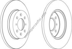 FERODO DDF872 | JAPON ROVER 400 FREN DISKI