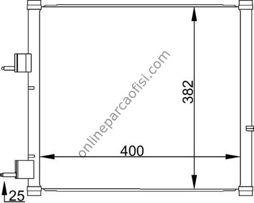 BEHR AC 184 000S | FORD KA KLIMA RADYATÖRÜ