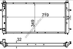 BEHR CR 398 000S | VW T4 SU RADYATÖRÜ