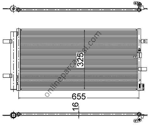 BEHR AC 2 000S | VW A4-A5-A6-A7-Q5 KLIMA RADYATÖRÜ