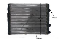 BEHR CR 42 000S | VW POLO-CORDOBA-FABIA SU RADYATÖRÜ