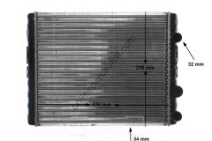 BEHR CR 42 000S | VW POLO-CORDOBA-FABIA SU RADYATÖRÜ