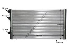 BEHR CR 401 000S | VW POLO-CORDOBA-FABIA SU RADYATÖRÜ