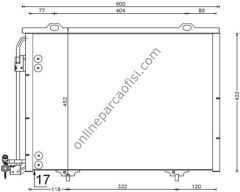 BEHR AC 211 001S | MERCEDES W202-208-210-170 KLIMA RADYATÖRÜ