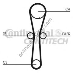 CONTITECH CT 954 | JAPON ACCORD / CIVIC VI TRIGER KAYISI