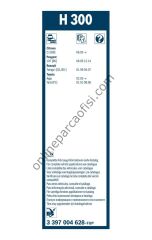 BOSCH 3397004628 | FORD FIESTA SILECEK SÜPÜRGESI ARKA