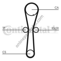 CONTITECH CT 954K1 | UNI UNIVERSAL TRIGER SETI