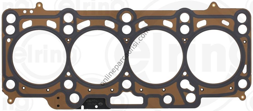 ELRING 726.740 | VW T5-T6-CRAFTER-PASSAT-TIGUAN-A3-A4-A5-A6 SILINDIR KAPAK CONTASI