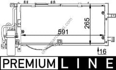 BEHR AC 309 000P | OPEL CORSA C KLIMA RADYATÖRÜ
