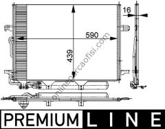 BEHR AC 318 000P | MERCEDES W211-219 KLIMA RADYATÖRÜ