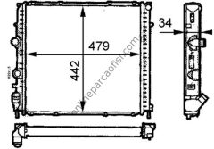 BEHR CR 465 000S | RENAULT KANGOO SU RADYATÖRÜ