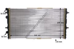 BEHR CR 463 000S | VW CADDY SU RADYATÖRÜ