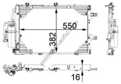 BEHR AC 335 000P | OPEL CORSA C TIGRA B KLIMA RADYATÖRÜ
