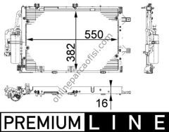 BEHR AC 335 000P | OPEL CORSA C TIGRA B KLIMA RADYATÖRÜ